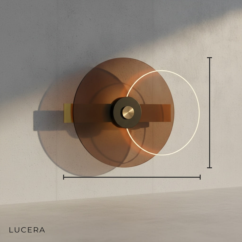 Atrium Cyberpunk Wall Lamp for Living Room - Wall Lights & Sconces | Lucera Lighting