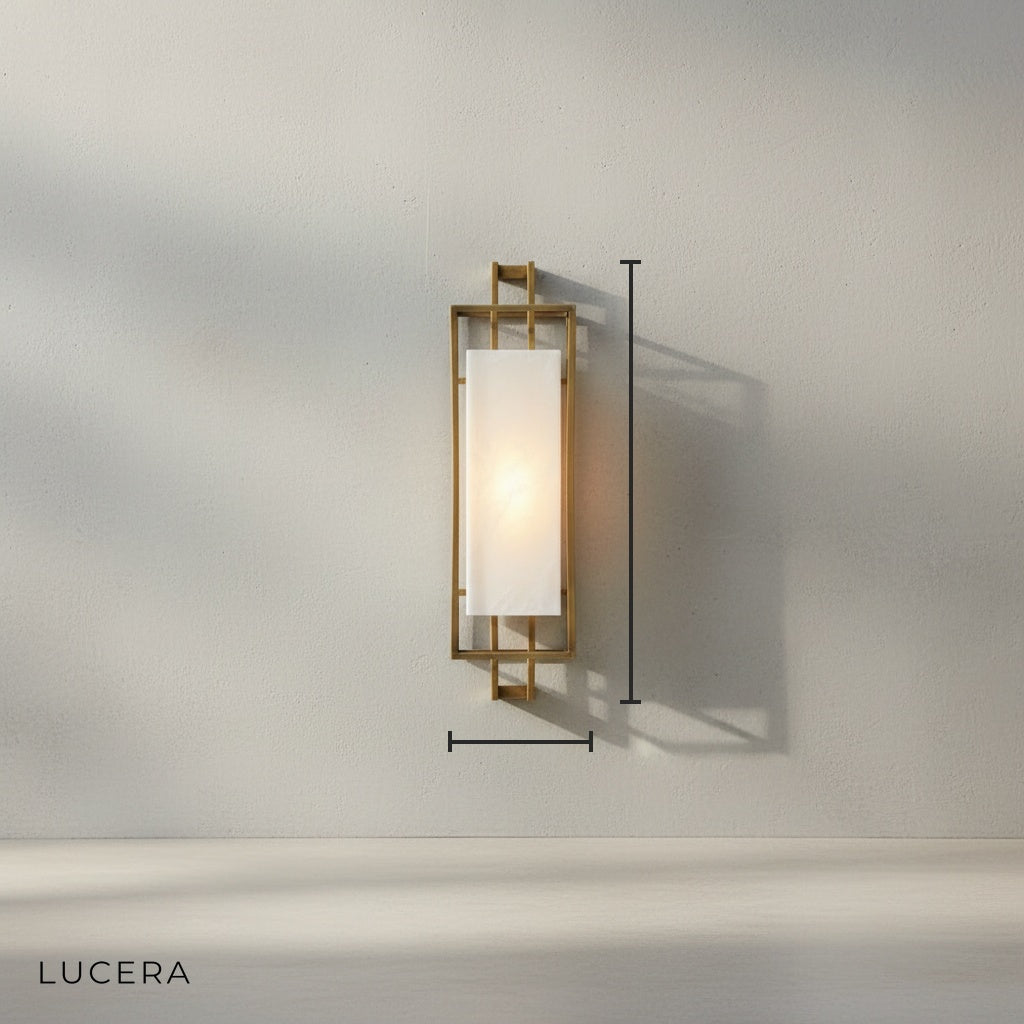 Arbor Modern Marble Lamp Classic Chinese Style - Wall Lights & Sconces | Lucera Lighting