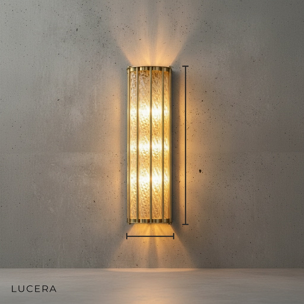 Guttae Luxury Wall Lamp Copper Glass - Wall Lights & Sconces | Lucera Lighting