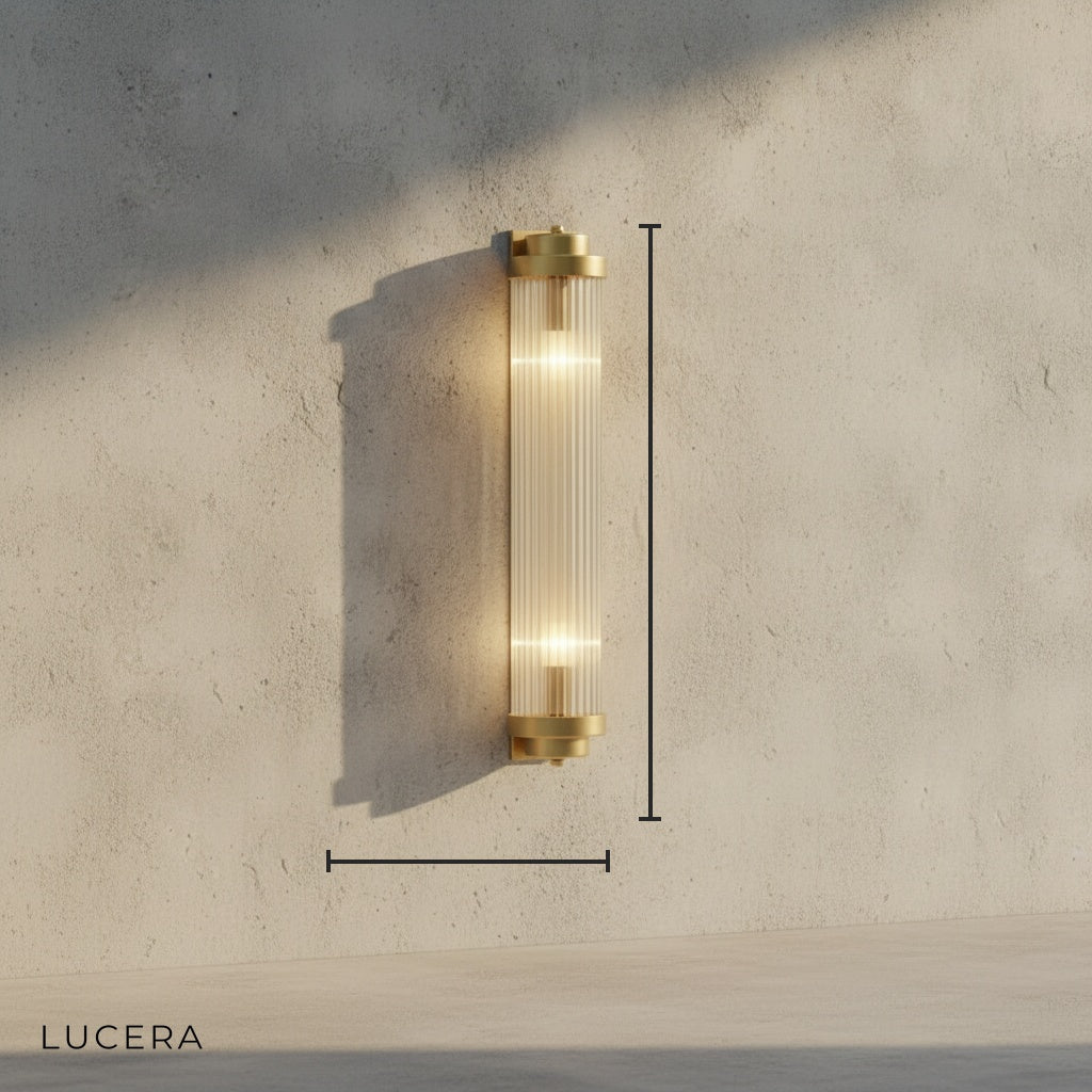 Cortical Luxury Crystal Wall Lamp in Nordic Style - Wall Lights & Sconces | Lucera Lighting