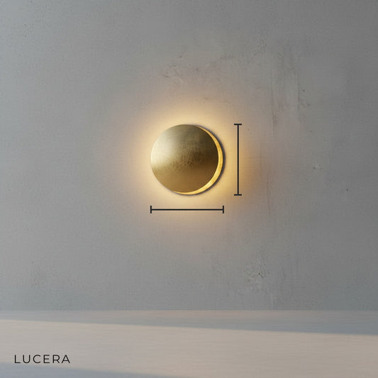 Lateral Solar Eclipse Wall Lamp for Living Room - Wall Lights & Sconces | Lucera Lighting