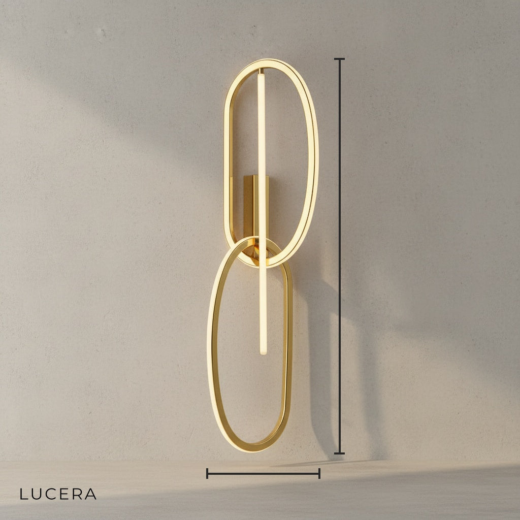 Transverse Luxury Wall Lamp for Living Room & Bedroom - Wall Lights & Sconces | Lucera Lighting