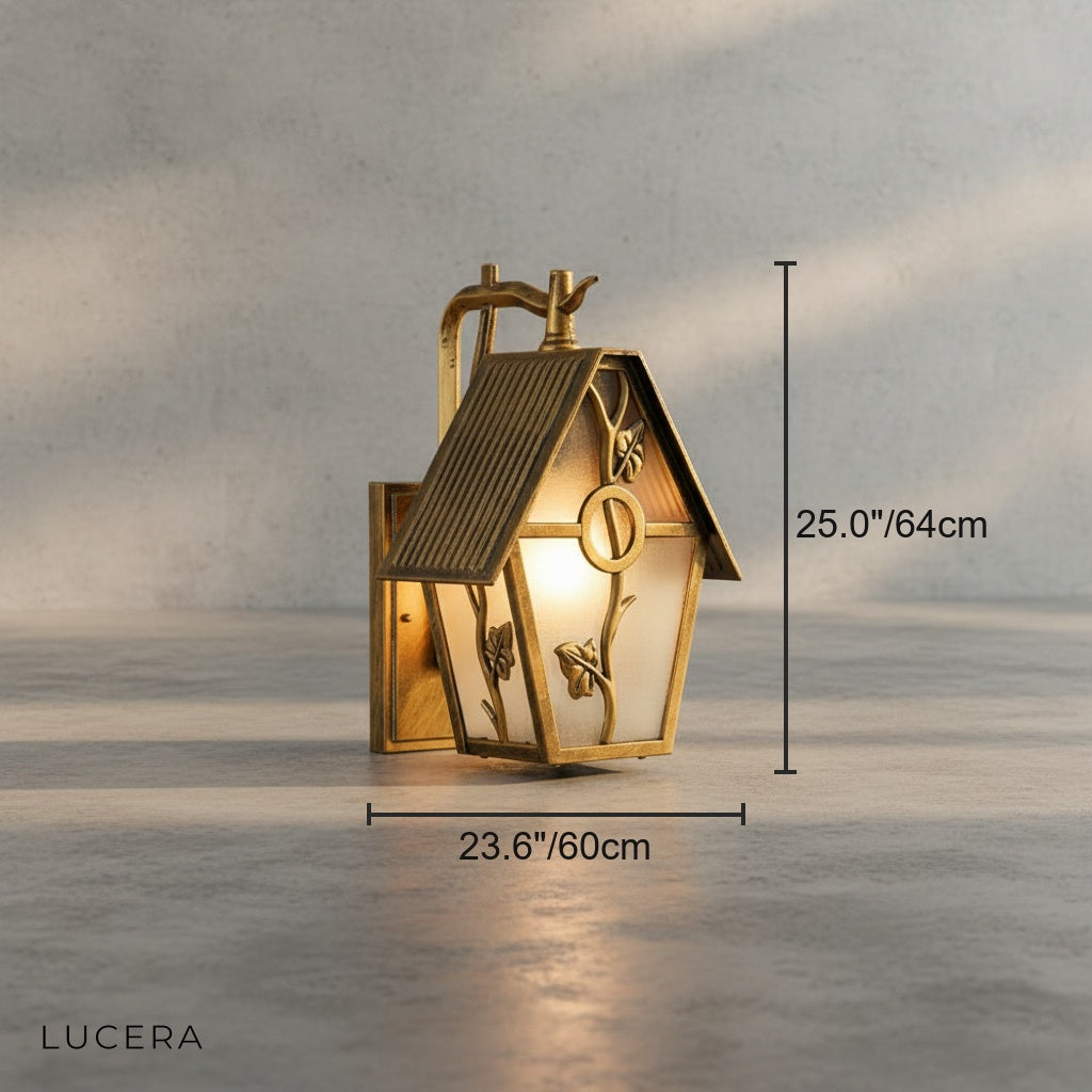 Bianca Outdoor LED Sconce - Exterior wall | Lucera Lighting