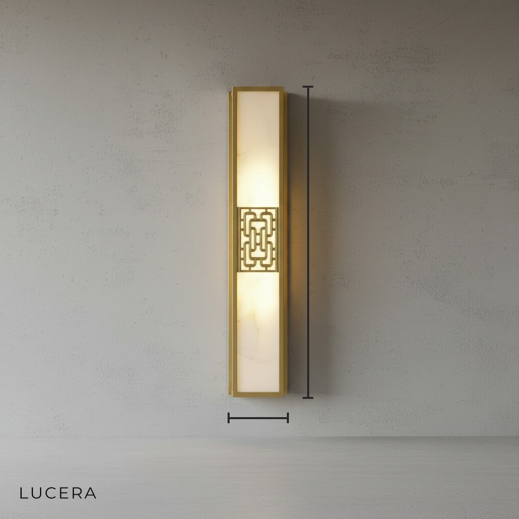 Cadence Luxury Copper Wall Lamp Chinese Style - Wall Lights & Sconces | Lucera Lighting