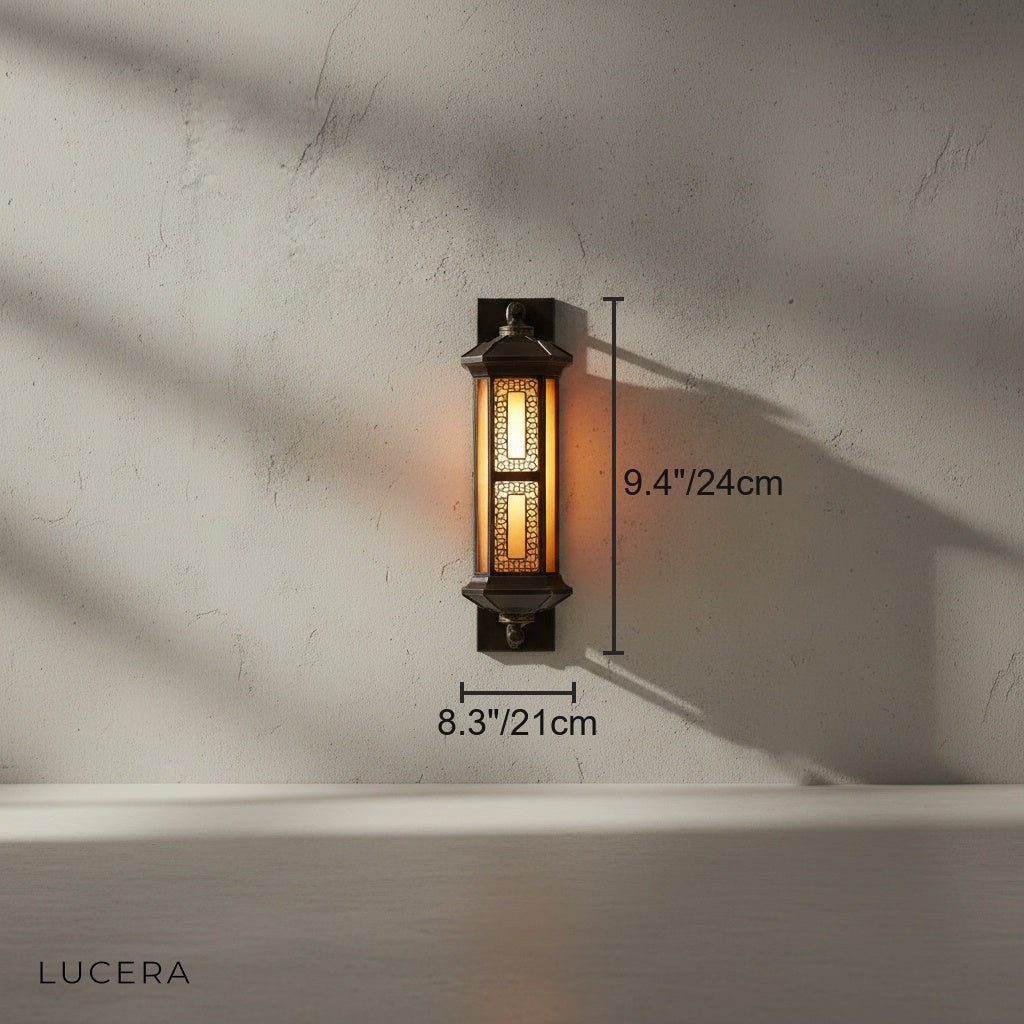 Cressida Outdoor Lamp - Exterior wall | Lucera Lighting