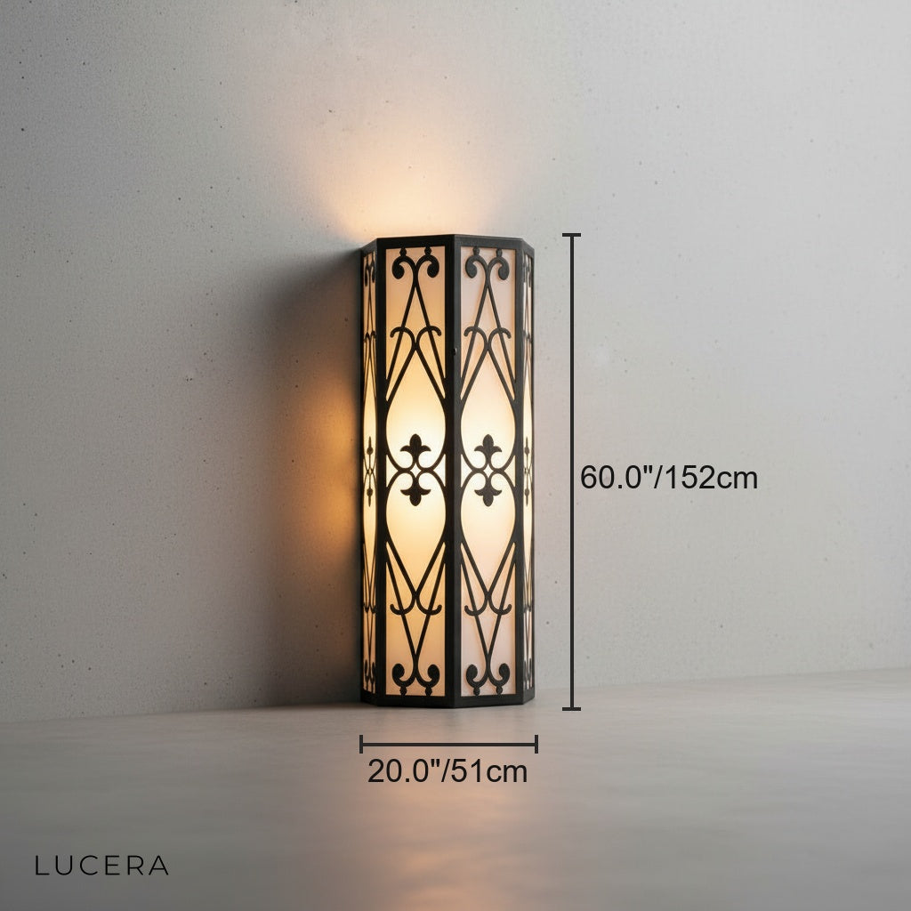 Harlow Outdoor LED Lamp - Exterior wall | Lucera Lighting