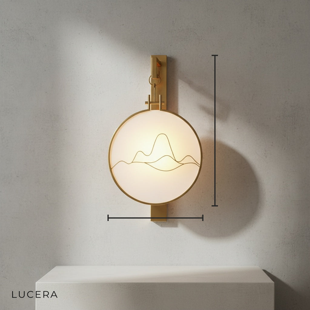 Bocca Palencia Oriental LED Wall Sconce - Wall Lights & Sconces | Lucera Lighting
