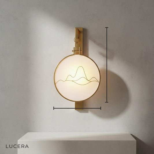 Bocca Palencia Oriental LED Wall Sconce - Wall Lights & Sconces | Lucera Lighting