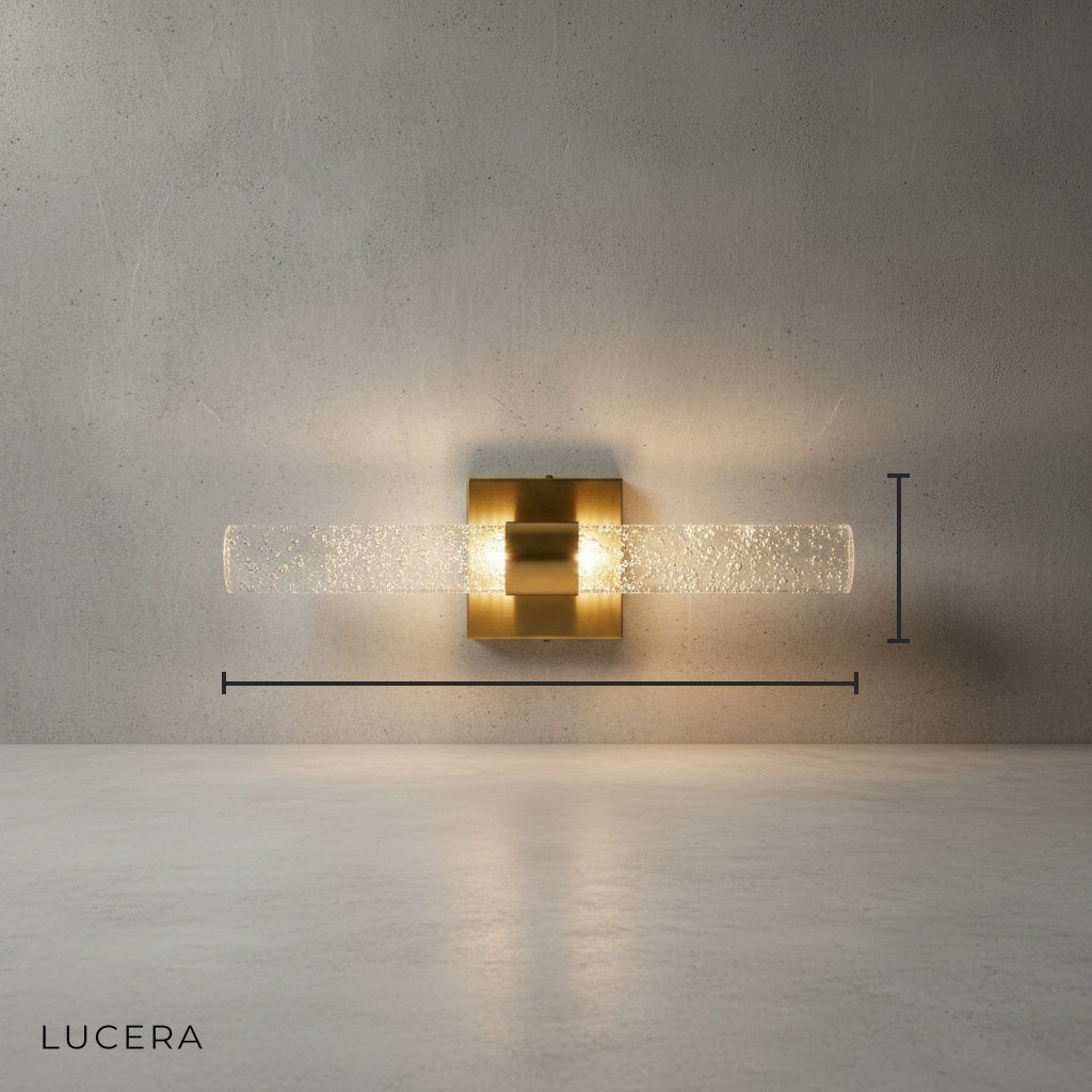 Mezza Bubble Crystal Wall Lamp - Wall Lights & Sconces | Lucera Lighting