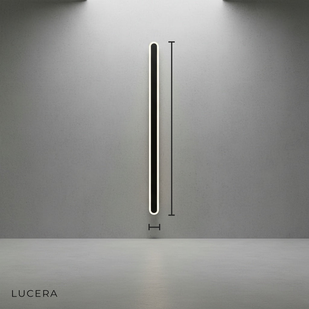 Diminuendo Minimalist LED Acrylic Wall Lamp - Wall Lights & Sconces | Lucera Lighting