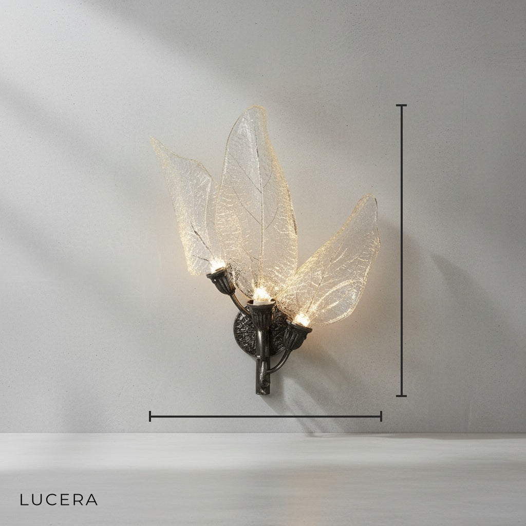 Perdendosi Leaf Shaped LED Wall Lamp - Wall Lights & Sconces | Lucera Lighting
