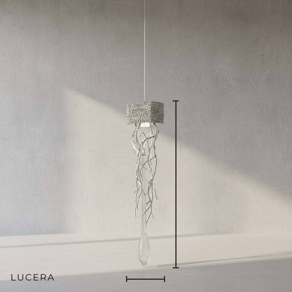 Rallentando LED Crystal Copper Wall Lamp - Wall Lights & Sconces | Lucera Lighting