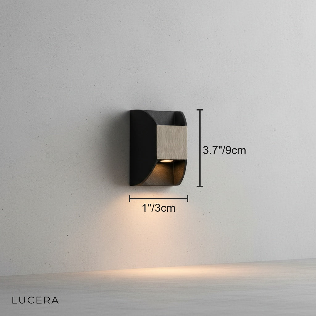 Sloane Outdoor Wall Sconce - Exterior wall | Lucera Lighting
