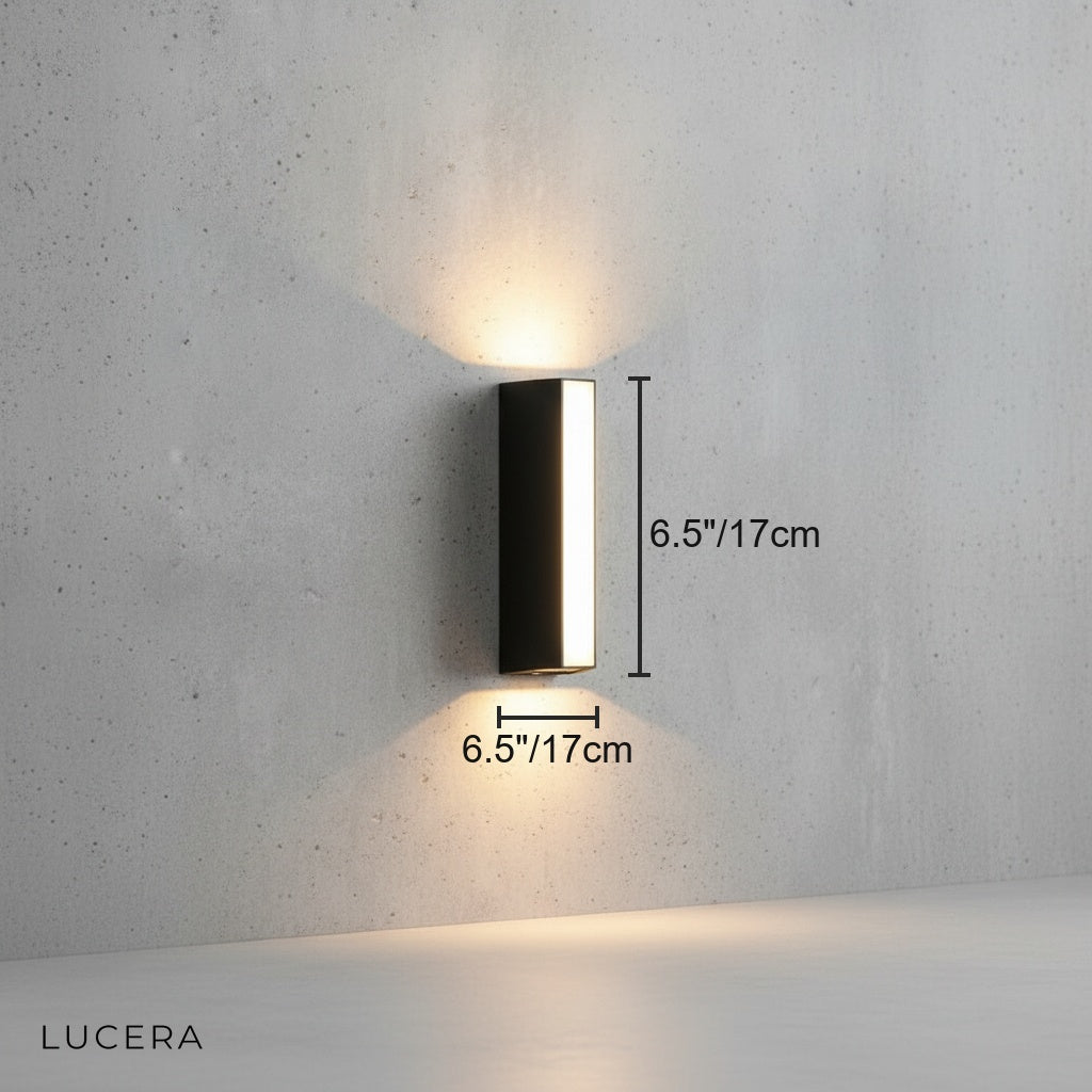 Blair Outdoor LED Wall Lamp - Exterior wall | Lucera Lighting