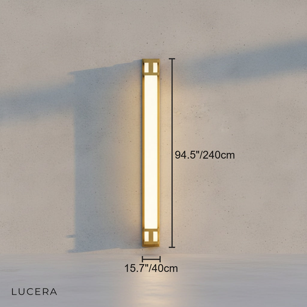 Elodie Outdoor LED Wall Lamp - Exterior wall | Lucera Lighting