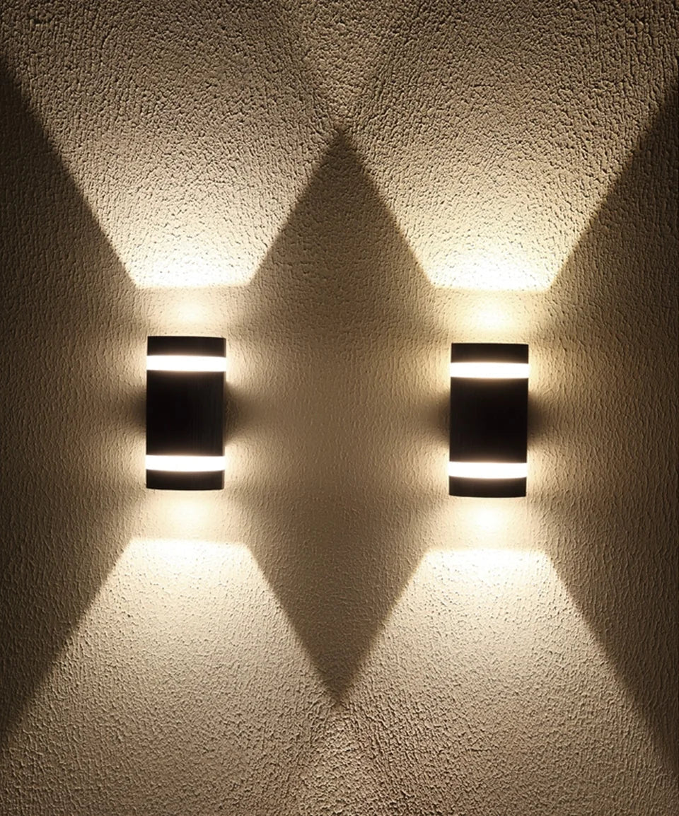 Atlas Outdoor LED Wall Light - Exterior wall | Lucera Lighting