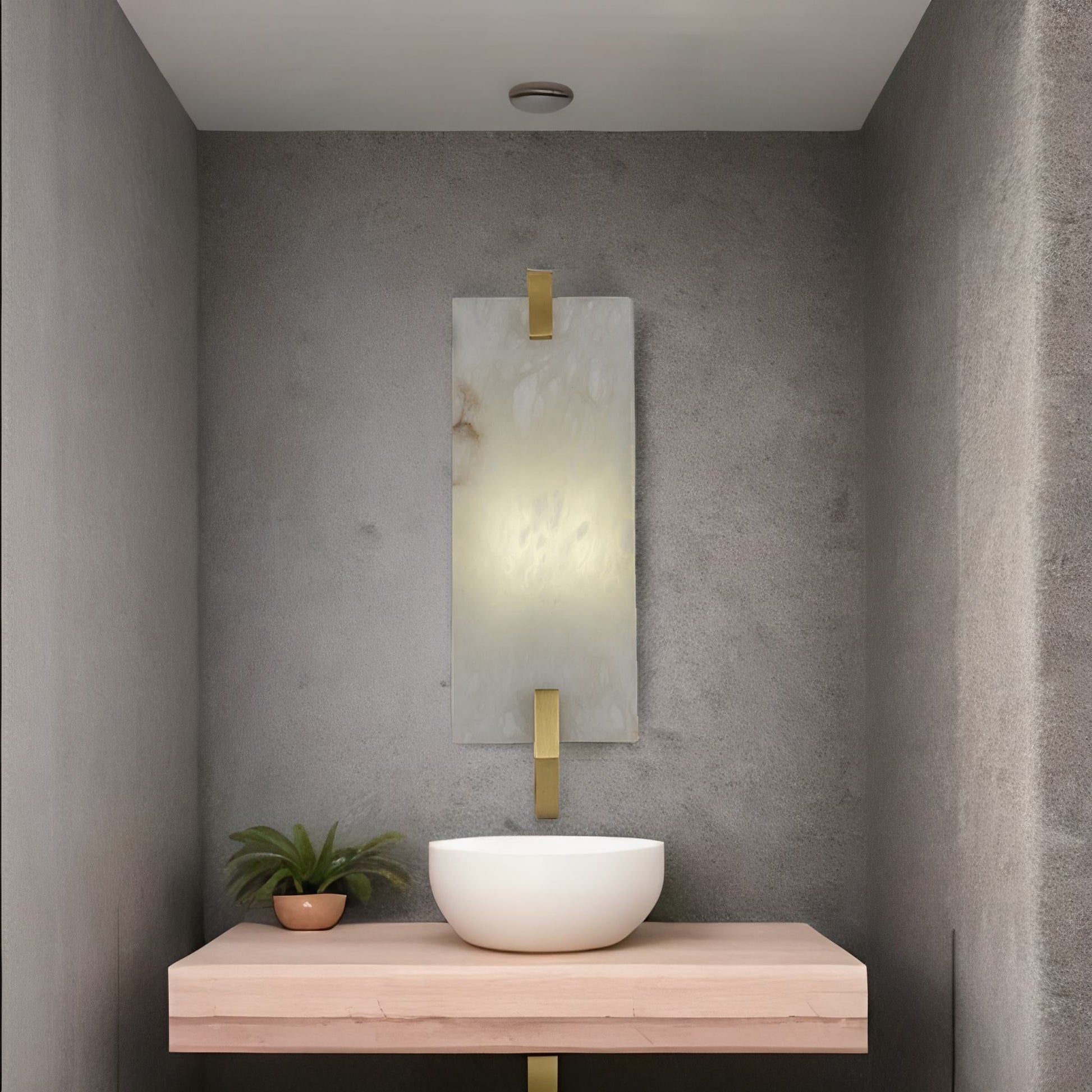 Finesse Splendor Marble Wall Lamp - Wall Lights & Sconces | Lucera Lighting