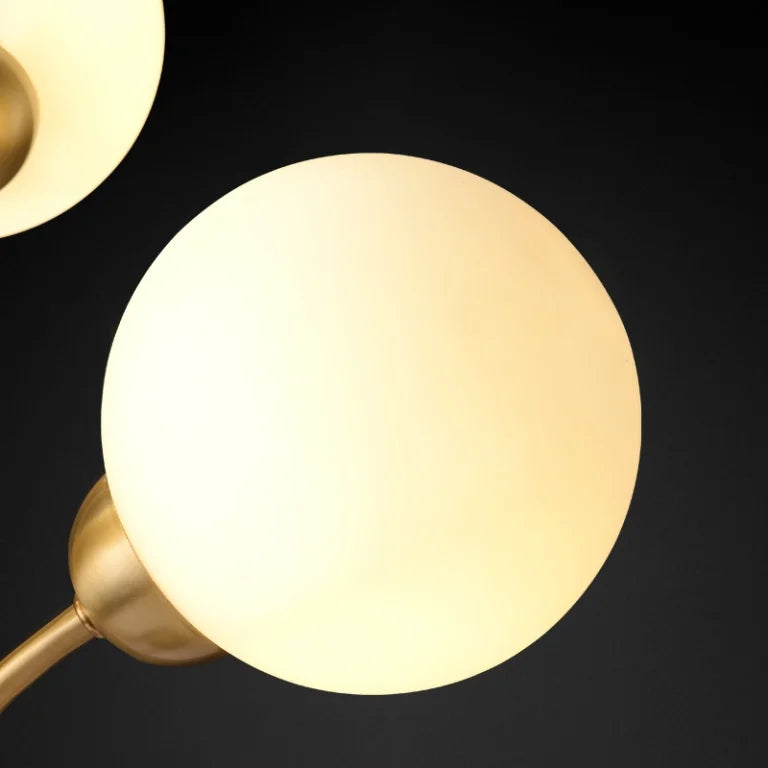 Animato Tri-Shape Marble Base Table Lamp - Lamps | Lucera Lighting