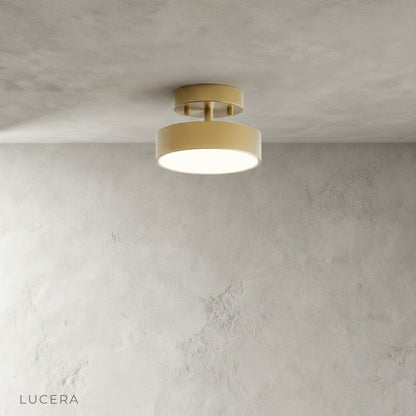 Talisman ceiling light front view on clean white background showing sleek design