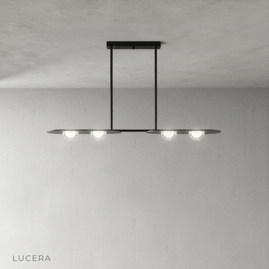 Gloria pendant light studio shot on clean white background front view