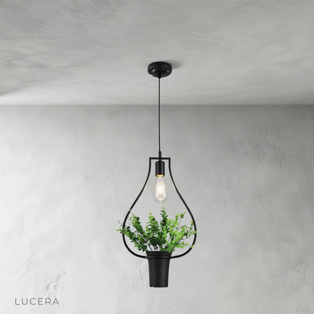 Keep Pendant Light front view on clean white background showing sleek cylindrical silhouette