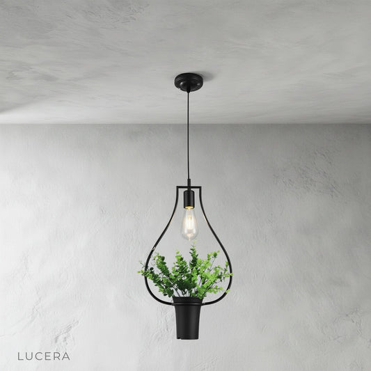Keep Pendant Light front view on clean white background showing sleek cylindrical silhouette