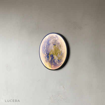 Caspian Moon Wall Lamp Illuminated Art