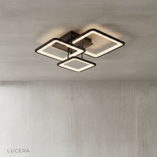 Barolo ceiling light studio shot on clean white background showing sleek design