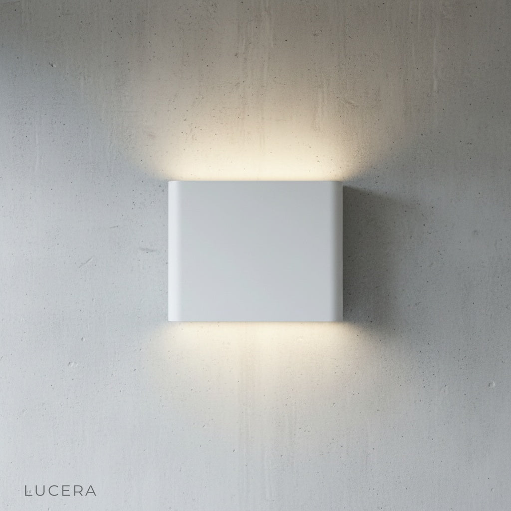 close-up of aluminum matte finish and sleek rectangular silhouette
