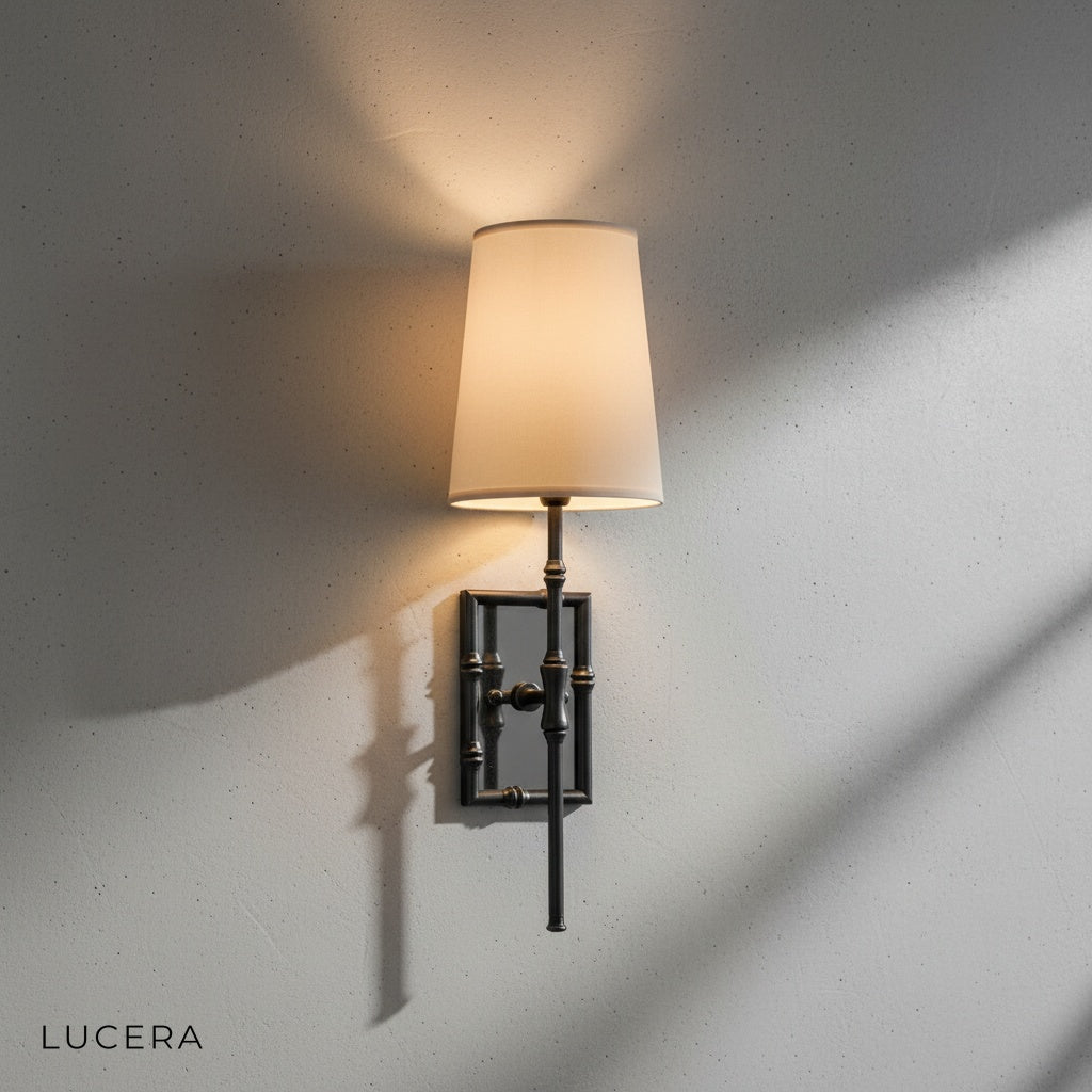 Grido Nordic sconce silver finish with adjustable light color temperature