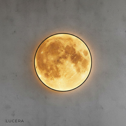Caspian Moon Wall Lamp Illuminated Art