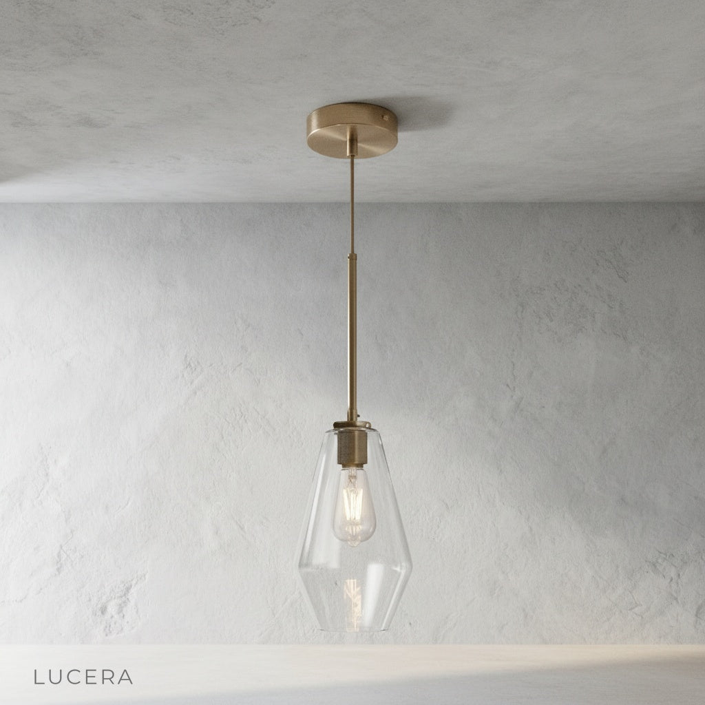 evening ambiance with Sake pendant light casting warm glow over wooden table