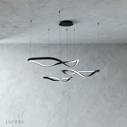 Lucera Deacon ring light switched to cool white mode, bright studio lighting