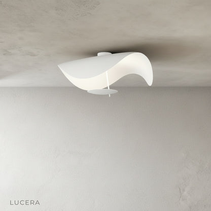 Xenial ceiling lamp overhead view in bright studio setting