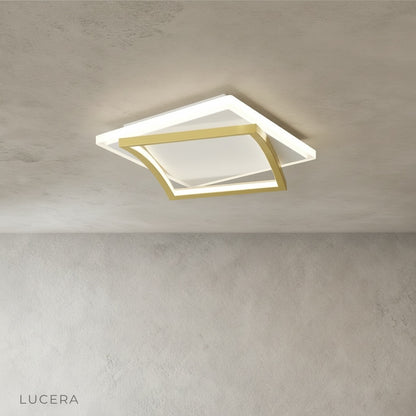 detail shot of remote control dimming function near broom ceiling light switch