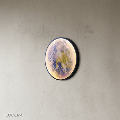 Caspian Moon Wall Lamp Illuminated Art