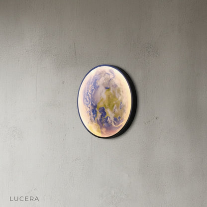Caspian Moon Wall Lamp Illuminated Art