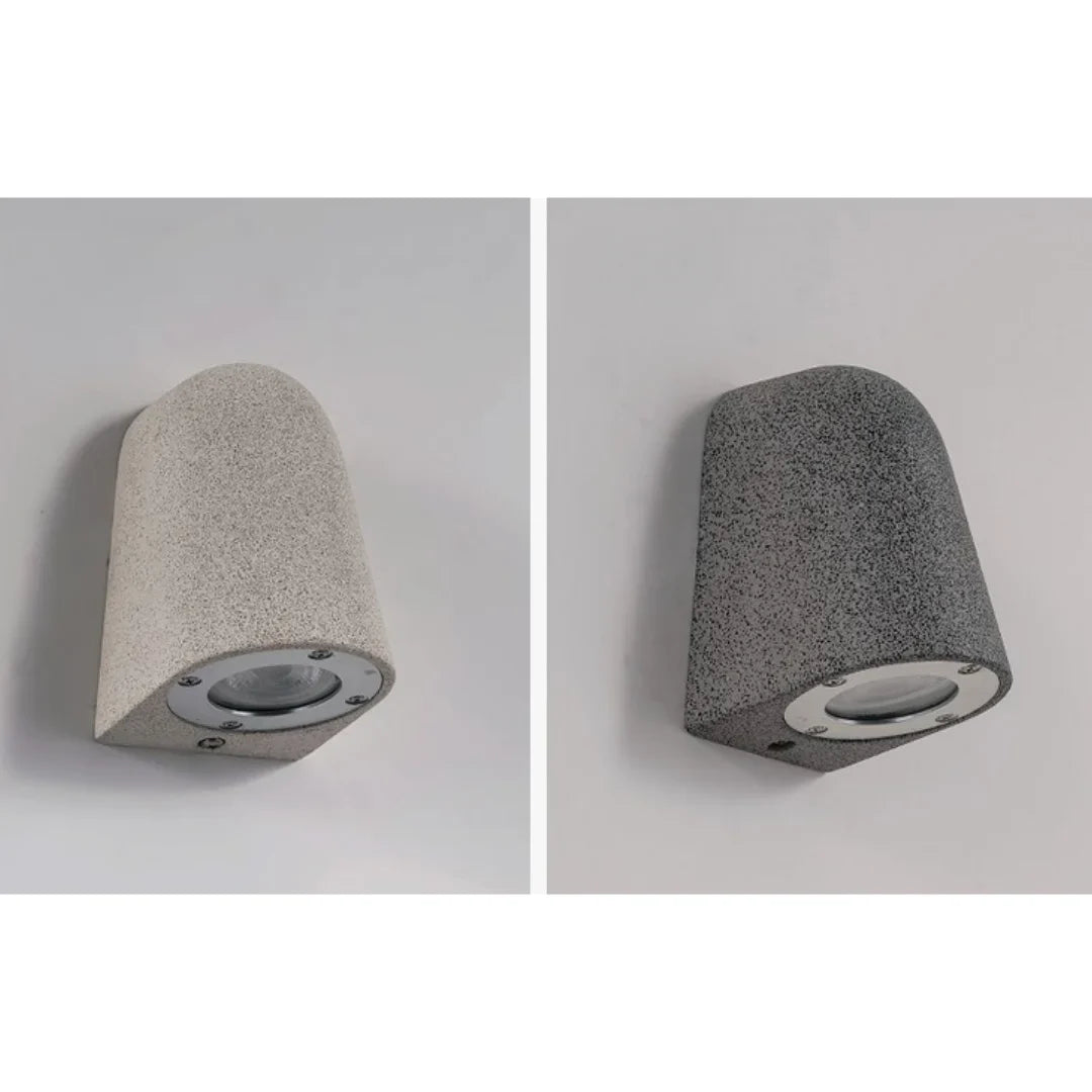 Eos Architectural Microcement Outdoor Wall Light - Exterior wall | Lucera Lighting
