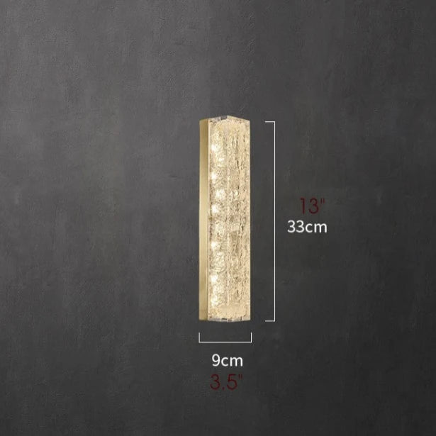 Opera Crystal Wall Lamp for Bedroom & Living Room - Wall Lights & Sconces | Lucera Lighting