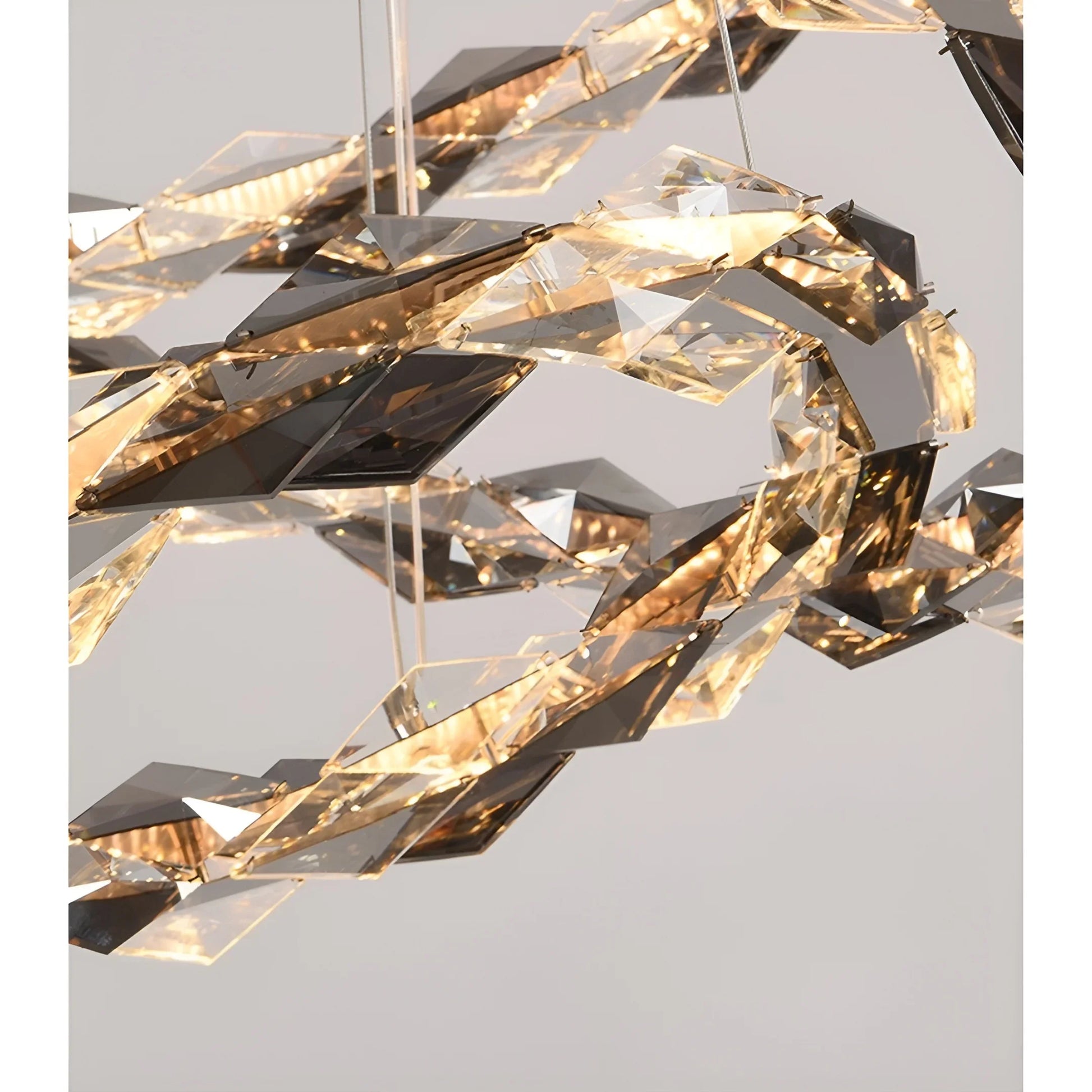 Axel K9 Crystal Chandelier - Multi-Ring LED - Chandeliers | Lucera Lighting
