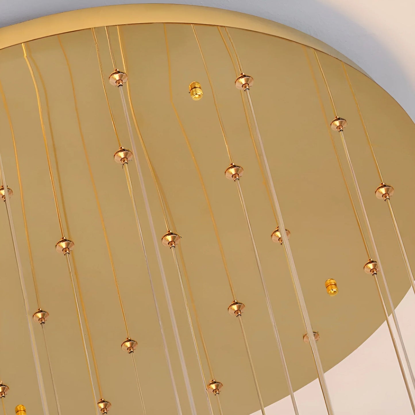 Diorite Crystal Cascade Staircase Chandelier - Chandeliers | Lucera Lighting