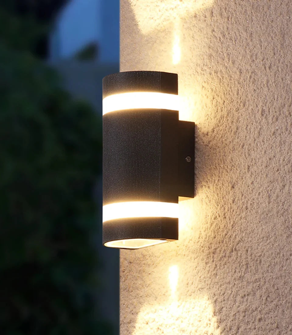 Atlas Outdoor LED Wall Light - Exterior wall | Lucera Lighting
