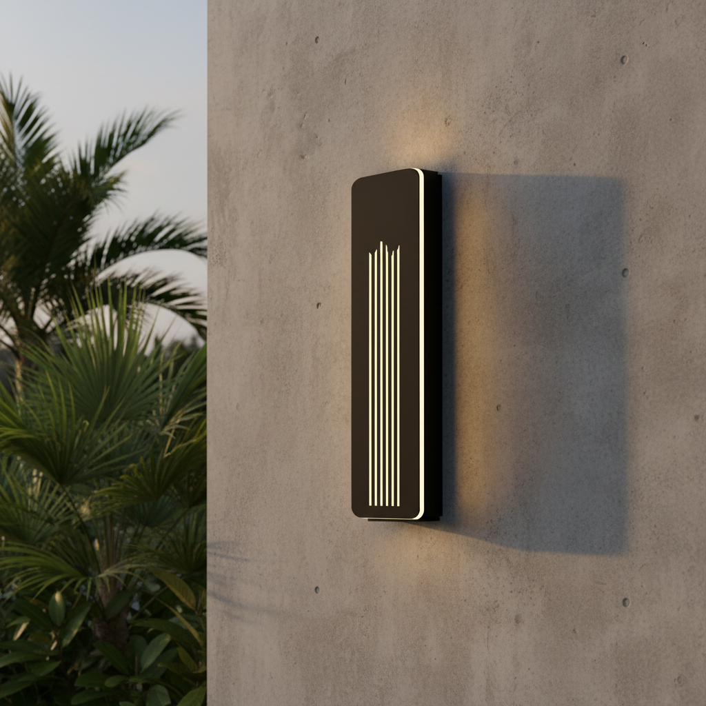 Willa Outdoor LED Wall Lamp - Exterior wall | Lucera Lighting