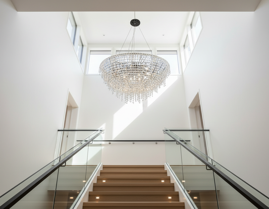 Glen Brilliant Drops Crystal Chandelier - Chandeliers | Lucera Lighting