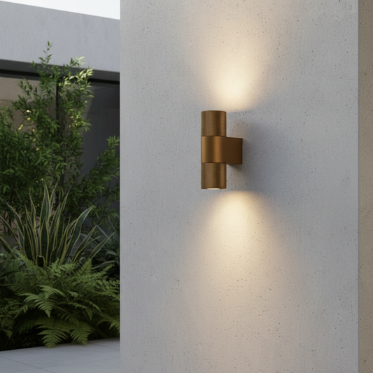 Sirius Lux Industrial Wall Sconce - Exterior wall | Lucera Lighting