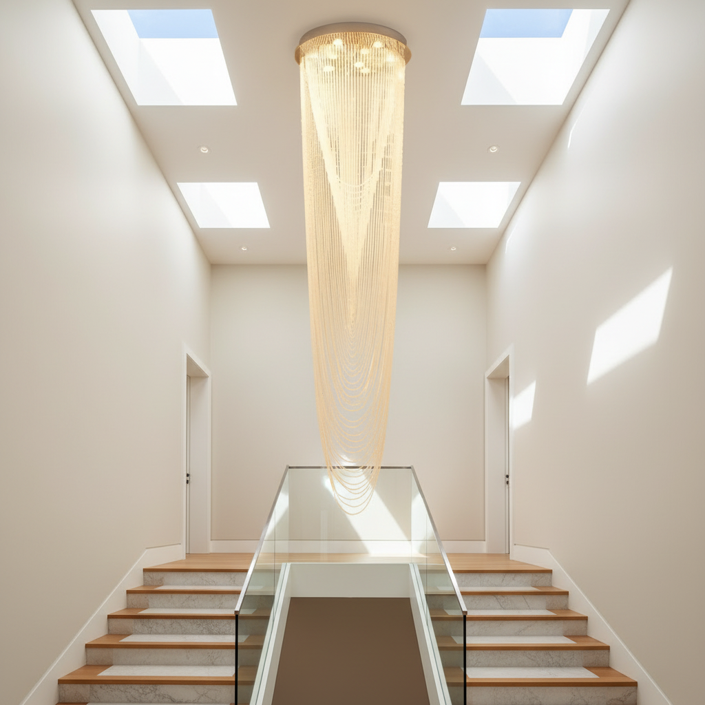 Anise Crystal Ceiling Chandelier - Chandeliers | Lucera Lighting