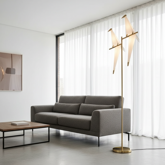 Sugilite Modern Parrot-Shaped Floor Lamp - Lamps | Lucera Lighting