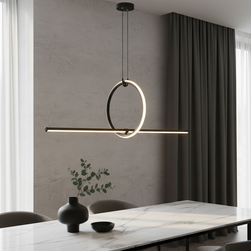 Ljus Geometric Pendant Lamp with G9 LED - Pendant Lights | Lucera Lighting