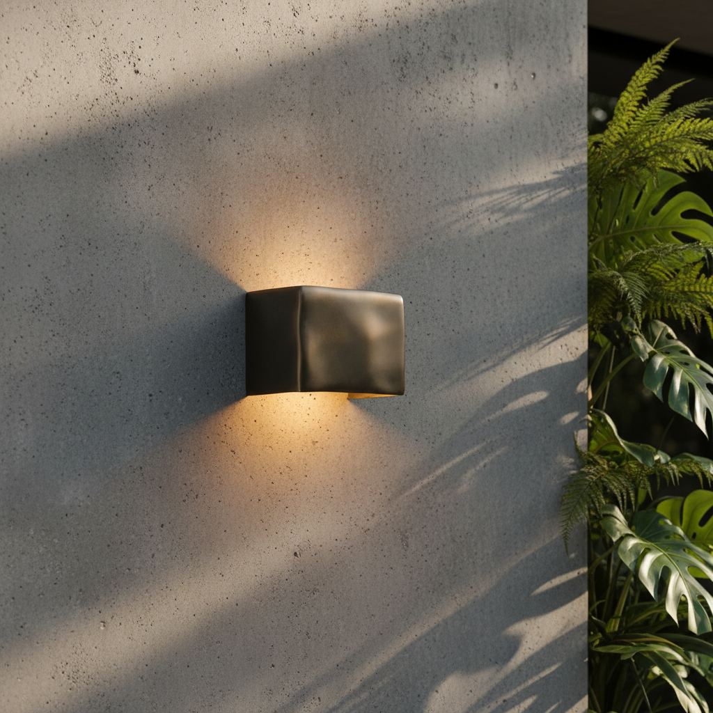 Ceres Haze Outdoor LED Wall Light - Exterior wall | Lucera Lighting