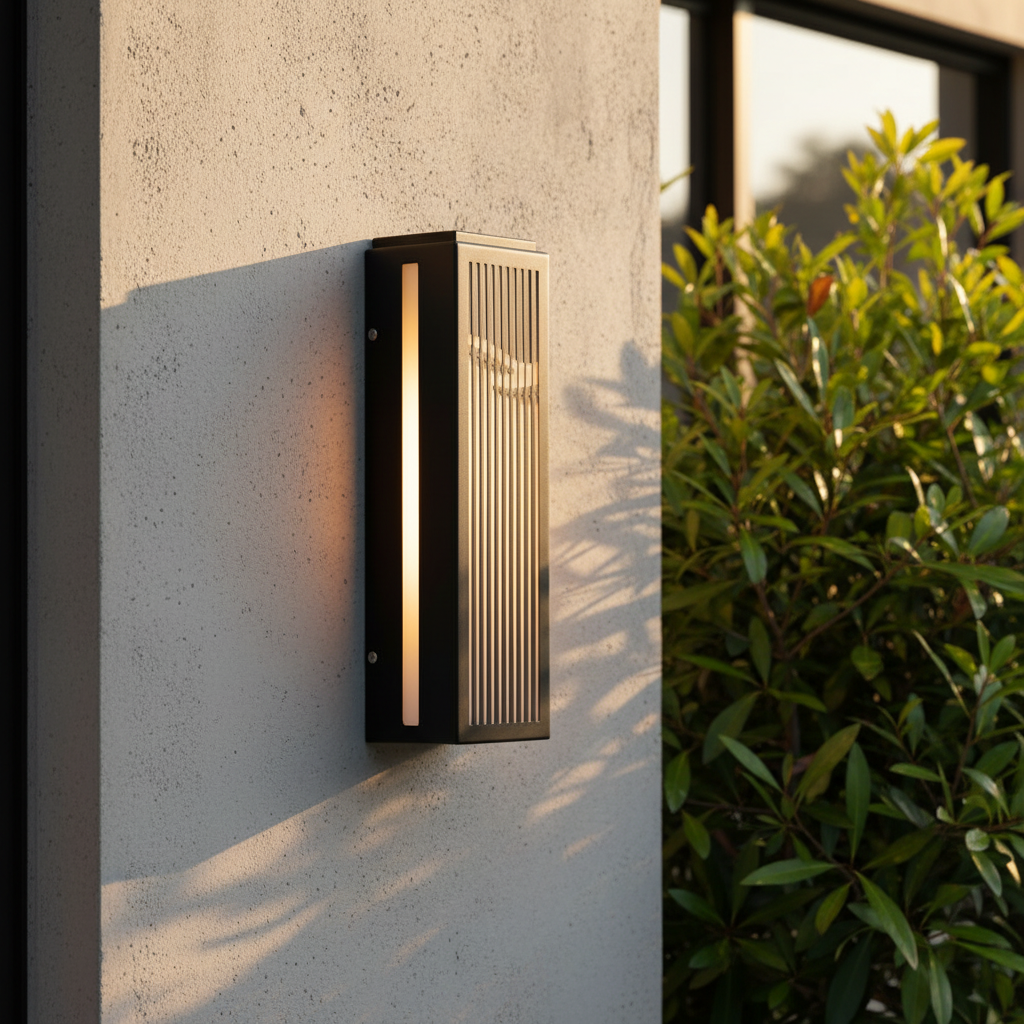 Rhea Outdoor Wall Lamp - Exterior wall | Lucera Lighting